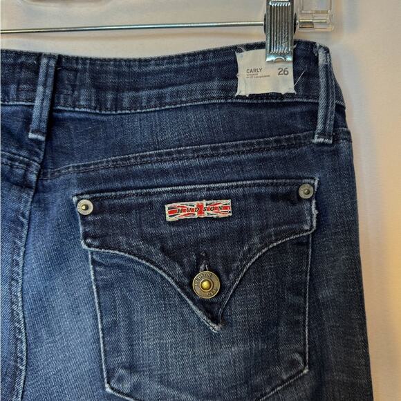 Hudson Womens Carly Straight Jeans Size 26 Stretch Comfy Flattering Premium - Picture 5 of 7